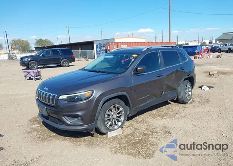 2019 Jeep Cherokee Latitude Plus Fwd from USA, damaged, VIN 1C4PJLLB0KD165097